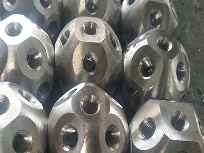 舞钢螺栓球网架杆件制作